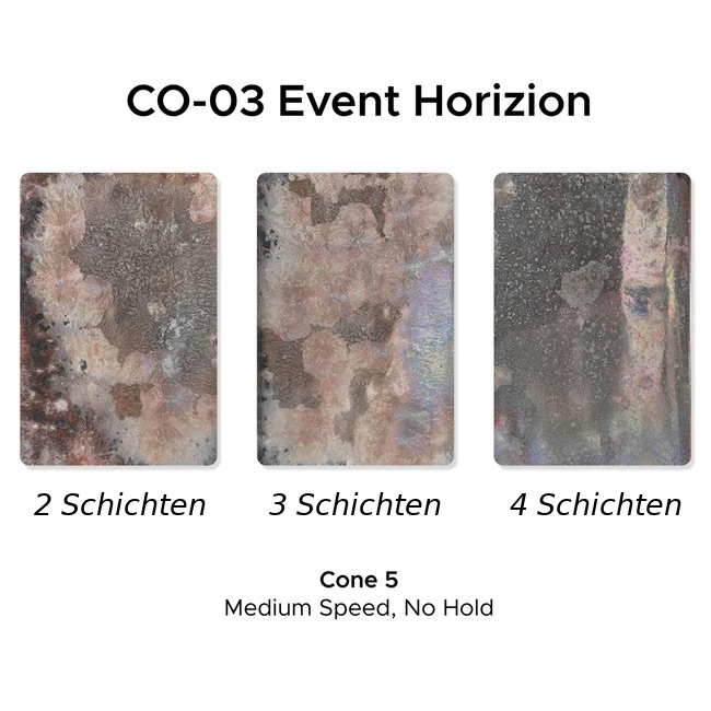 Amaco Steinzeugglasur Effekt Event Horizon 472ml