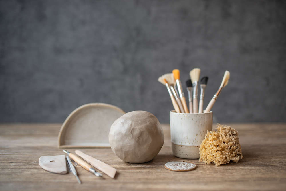 Clay-Kit Starterpaket - Töpferset für Anfänger Clay-Kit Starterpaket - Töpferset für Anfänger