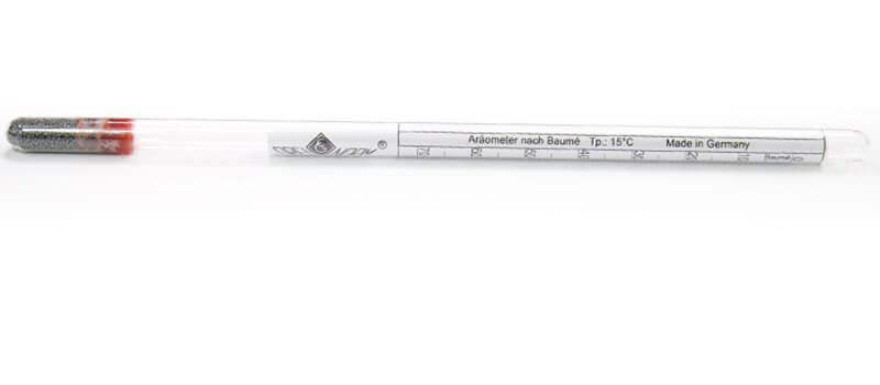 Aräometer 220 mm Länge Aräometer 220 mm Länge