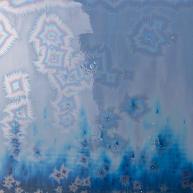 Amaco Steinzeugglasur Effekt Galactic Glacier