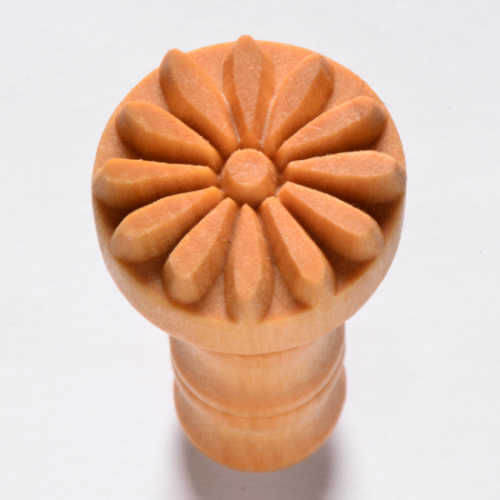 Holzstempel 2,5cm rund - Blume 2 Holzstempel 2,5cm rund - Blume 2