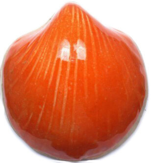 Pulverglasur Orange