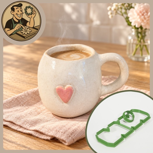 Töpferhelfer Belly Cup - ca. 200ml