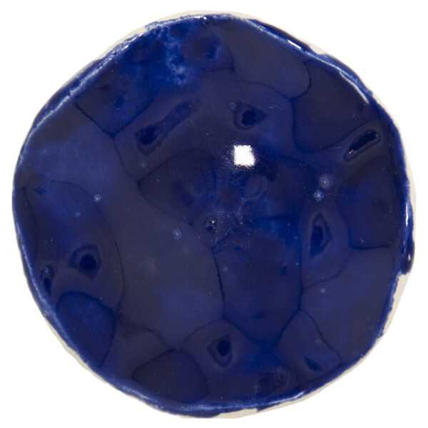 Pulverglasur Kobaltblau