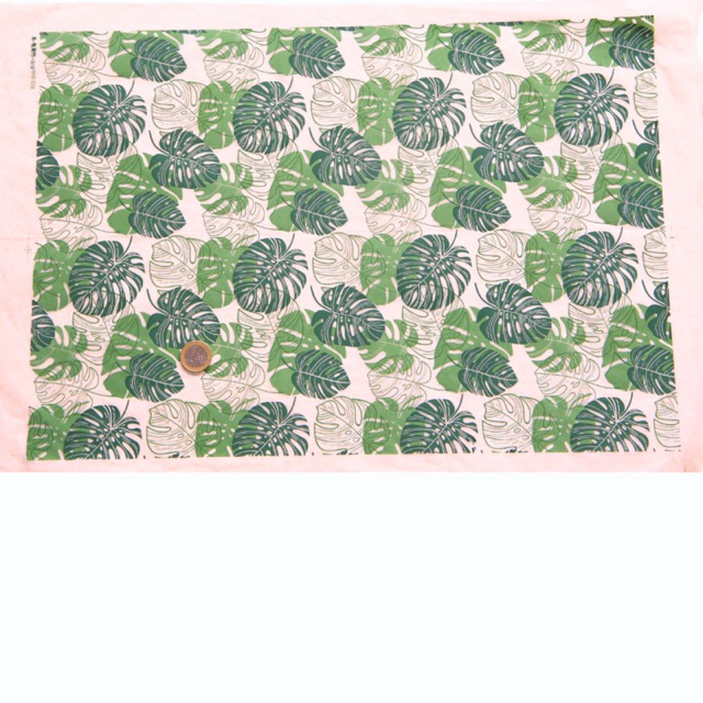 Transferfolie - Monstera Hell-/Dunkelgrün Blatt - 48x33cm