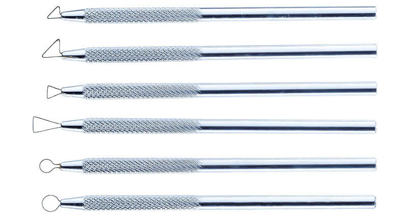 Modellierschlingen-Set 6-teilig 10-15 cm Modellierschlingen-Set 6-teilig 10-15 cm