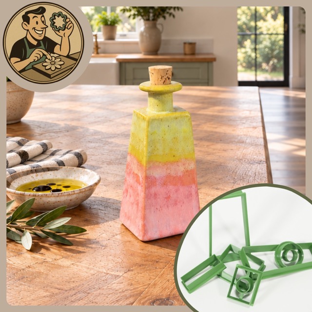 Töpferhelfer Essig- Ölflasche