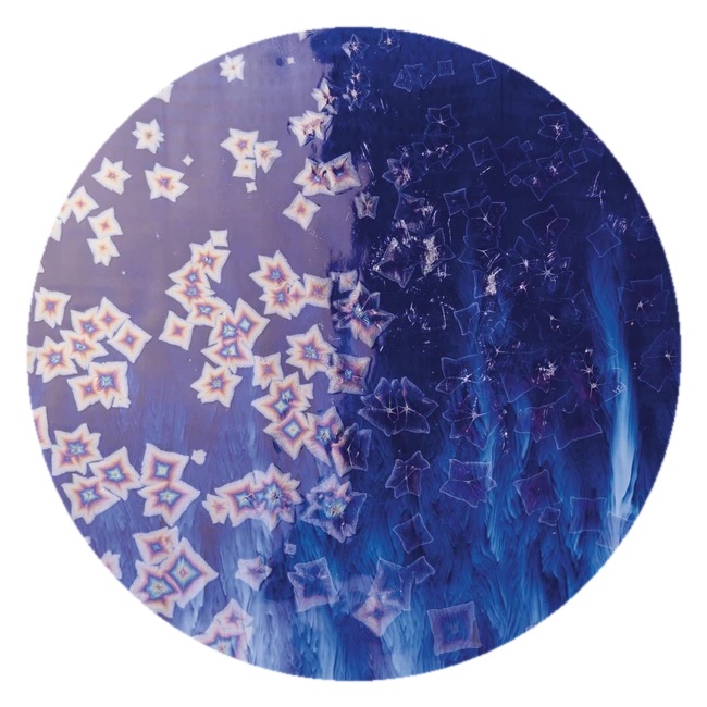 Amaco Steinzeugglasur Effekt Blue Starlight