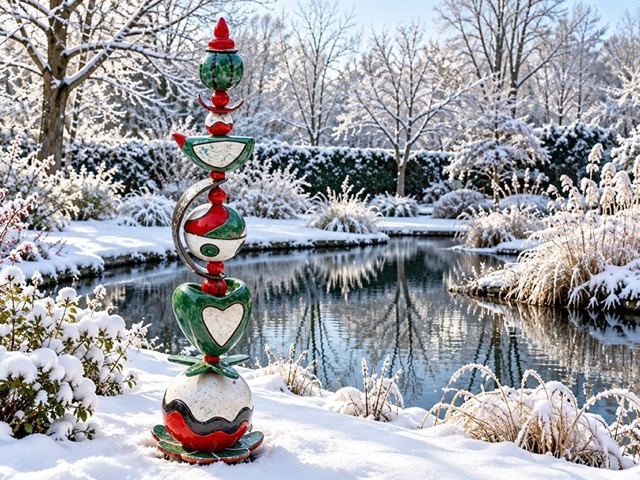 Kurs Weihnachtliche-Gartenstehle aufbauen