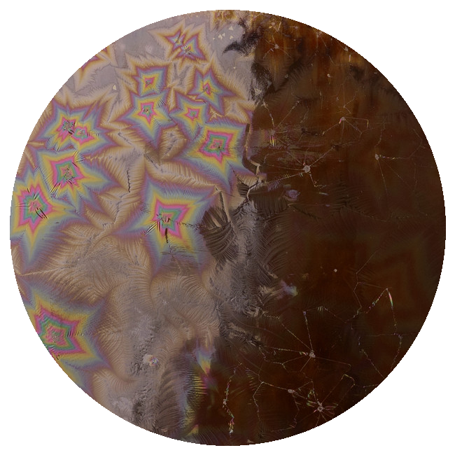 Amaco Steinzeugglasur Effekt Dark Matter 472ml